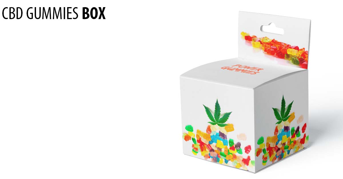 custom gummies box | CBD gummies box | Pro Custom Box