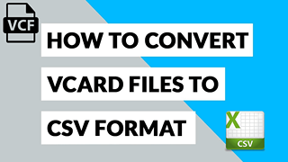vcardtocsv