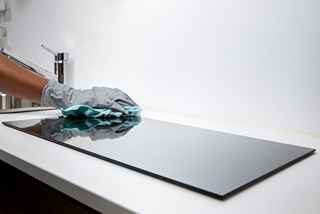 Clean Appliance Exteriors Through Wiping