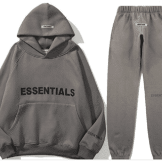 Essentials-Hoodie-Fear-of-God-Gray-TrackSuit