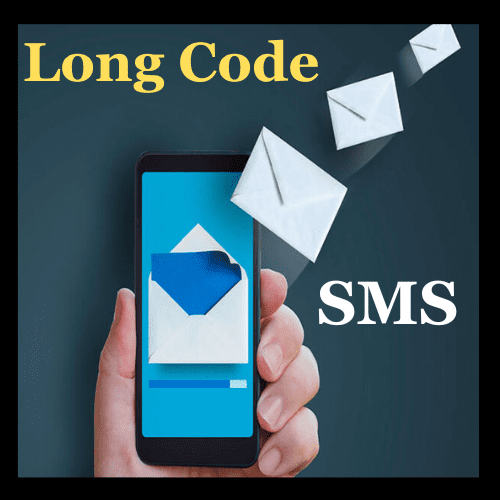 Long code SMS service provider in India.