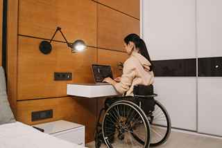 disabled patient
