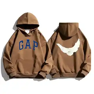 Dark Blue Yeezy Gap Balenciaga Hoodie