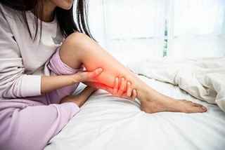 Leg pain at night