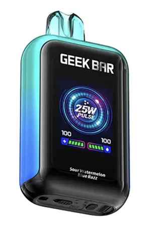 Geek bar sour watermelon blue razz