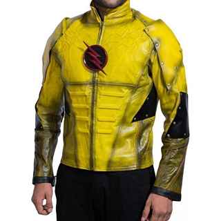 Reverse Flash Leather Jacket