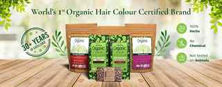 Buy 100% Organic Hair Colour, No Harmful Chemical
