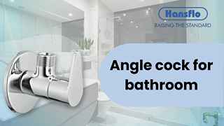 angle cock for bathroom