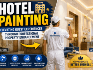 give me a thambnel "Hotel Painting: Elevating Guest Experiences Through Professional Property Enhancement"