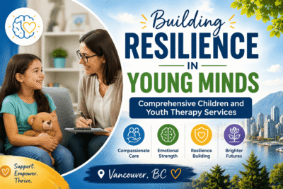 make thambnel for this " Building Resilience in Young Minds: Comprehensive Children and Youth Therapy Services in Vancouver, BC"