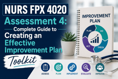 NURS FPX 4020 Assessment 4: Complete Guide to Creating an Effective Improvement Plan Toolkit