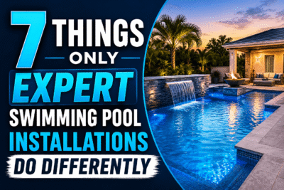 7 Things Only Expert Swimming Pool Installations Do Differently
