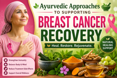 give me thambnel "Ayurvedic Approaches to Supporting Breast Cancer Recovery"