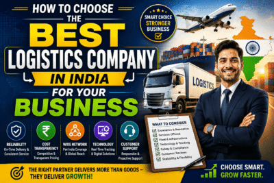 How to Choose the Best Logistics Company in India for Your Business