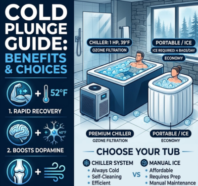 The Ultimate Cold Plunge Buyer’s Guide: Science-Backed Benefits & Top Tub Reviews