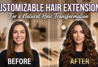 "Customizable Hair Extensions for a Natural Hair Transformation"