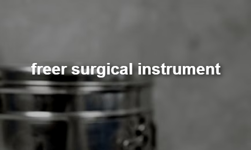 freer surgical instrument