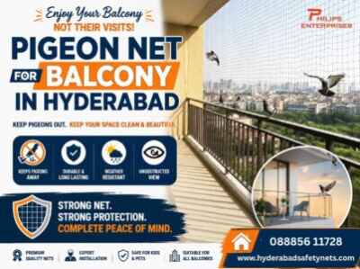 Pigeon Net for Balcony in Hyderabad